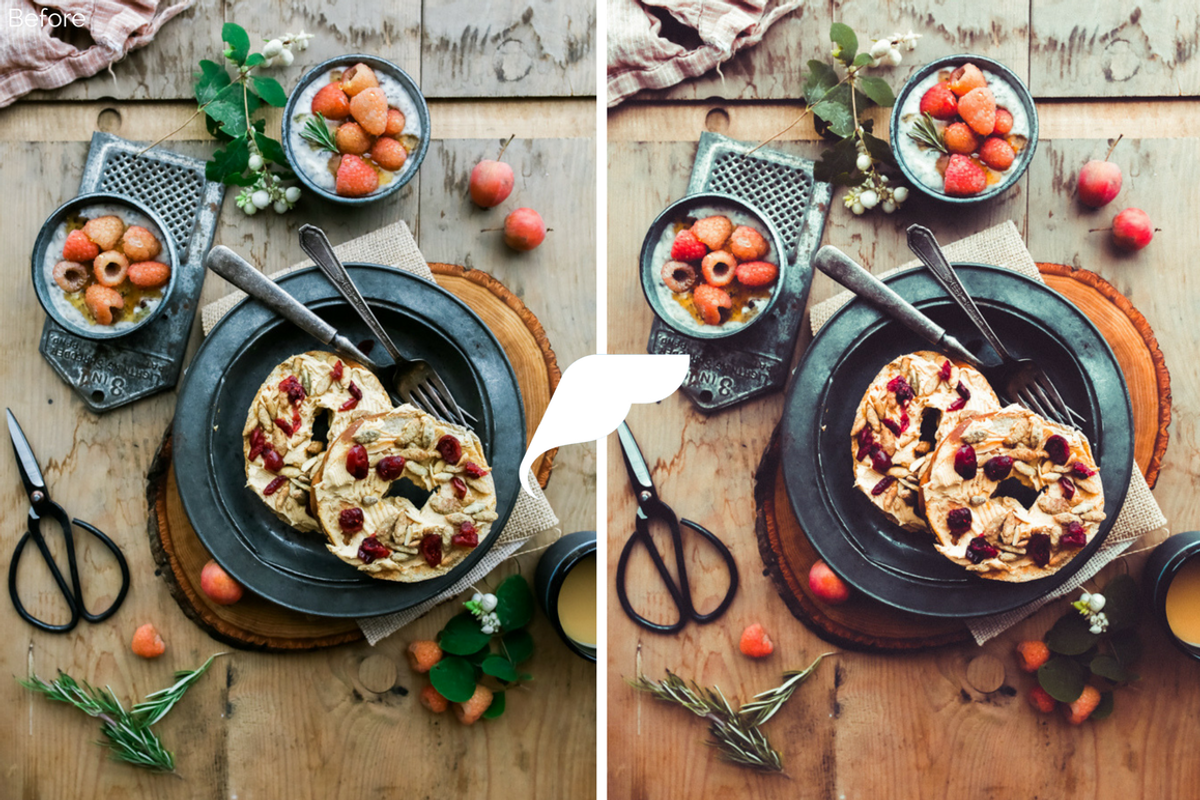 55+ Food Blogger Lightroom Presets preview 2