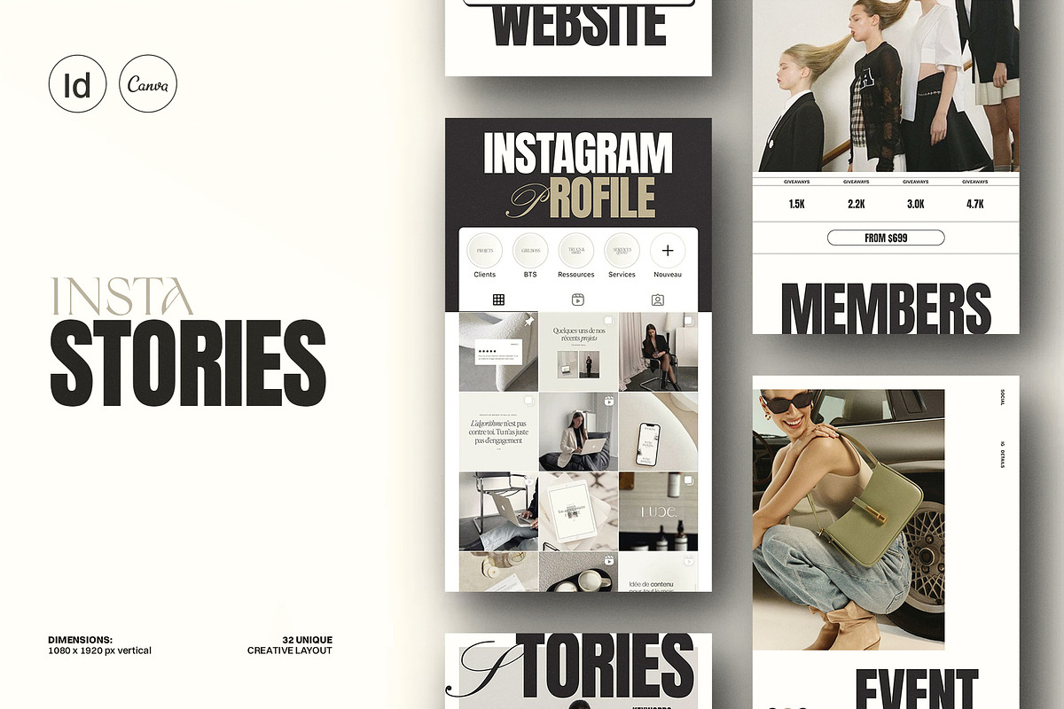 Social Media Kit Stories Template, a Social Media Template by ArtisanaAura (Photo 1 of 13)
