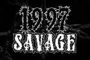 Salvators Metal Display Font, a Blackletter Font by dansdesign (Thumbnail 9 of 12)
