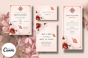 Asian Floral Wedding Invite - B2A, an Invitation Template by YeeqsWedding (Thumbnail 1 of 4)