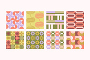 Seamless Geometric Patterns, a Pattern Graphic by Léo Alexandre (Thumbnail 15 of 22)