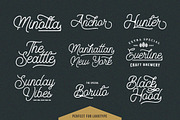 Aurelig Vintage Script (3 Fonts), a Sans Serif Font by Vultype Co. (Thumbnail 12 of 18)