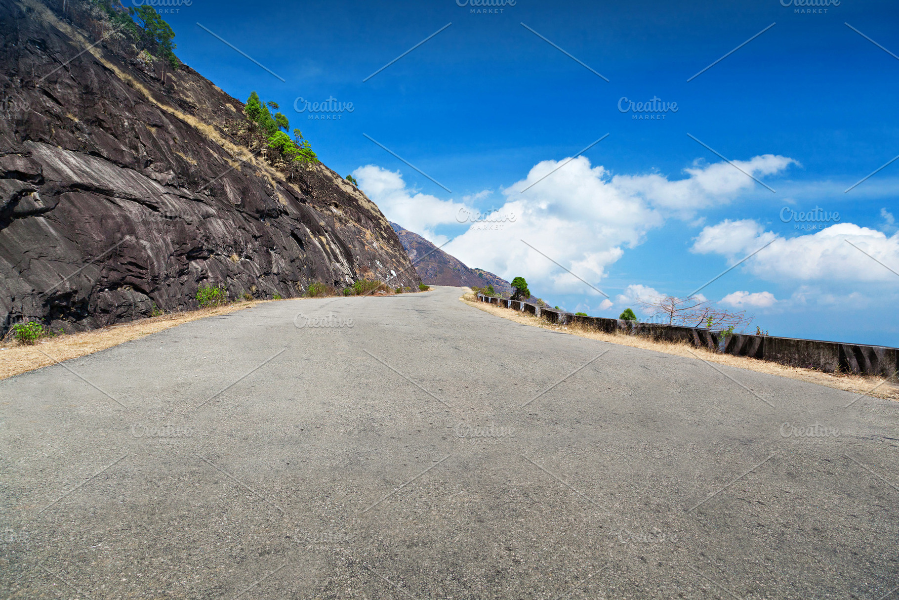Road in Munnar, a Photo by saiko3p