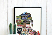 Drill Team Boot Photo Collage, a Poster Template by AIW SOLUTIONS (Thumbnail 1 of 6)