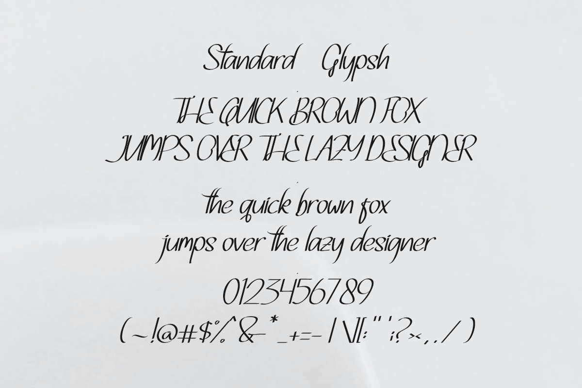 Nabilla Syahir Font, a Script Font by ponuppo (Photo 2 of 3)