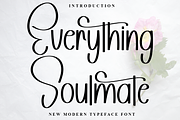 Everything Soulmate, a Font by FreshTypeINK (Thumbnail 1 of 8)