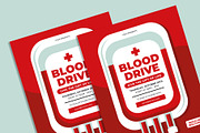 Blood Drive flyer, a Flyer Template by AdamHasan (Thumbnail 3 of 3)