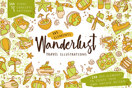 Wanderlust - Travel Illustrations, a Transportation Illustration by ❤️ KiraSolly