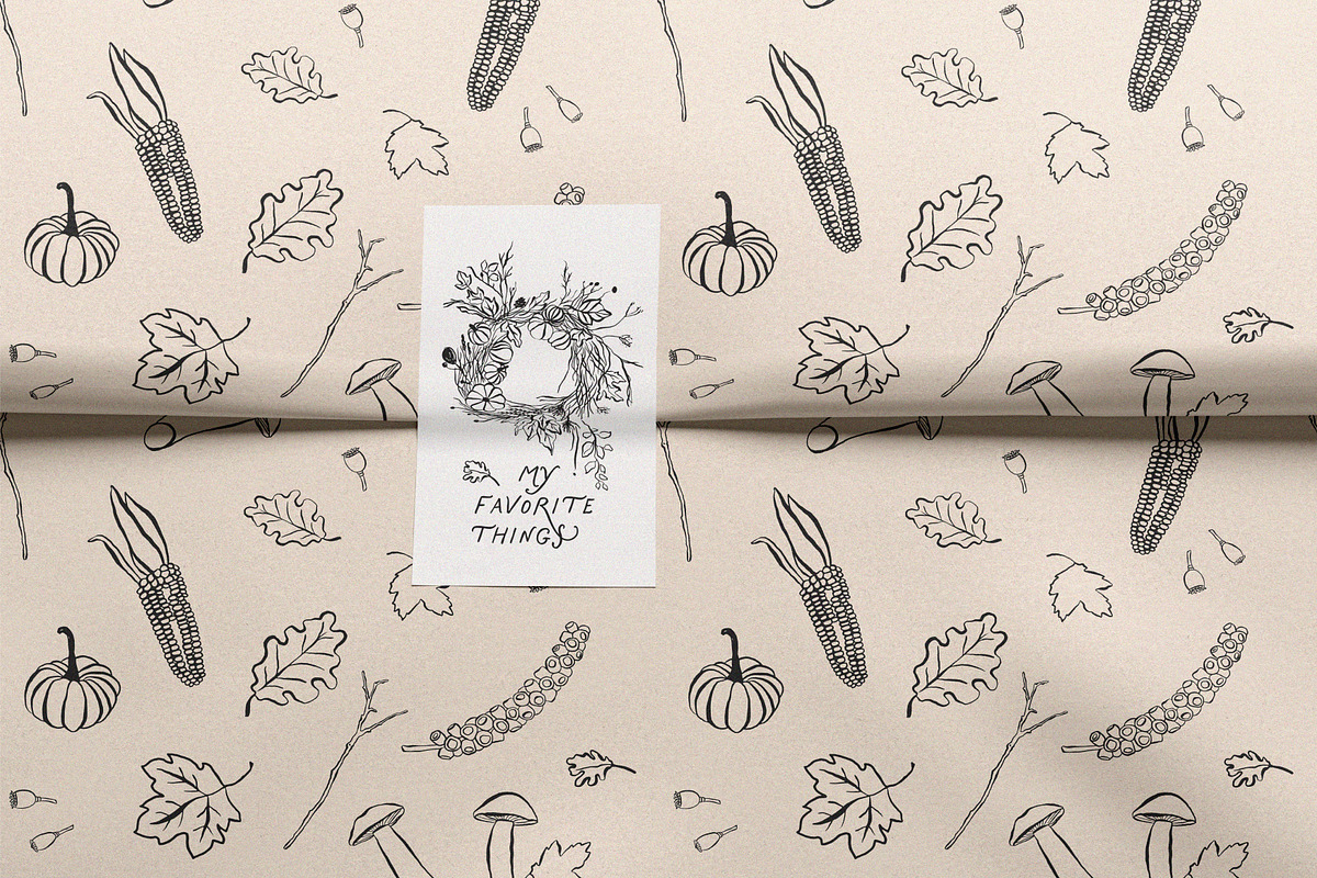 Sounds of Autumn collection, an Object Graphic by lokko studio (Photo 6 of 8)