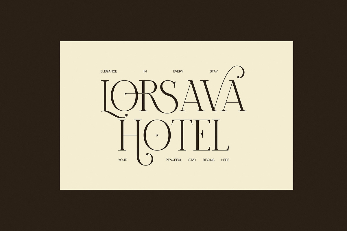 Sikor Luxury Swash Serif Font, a Serif Font by Perfectype (Photo 6 of 8)