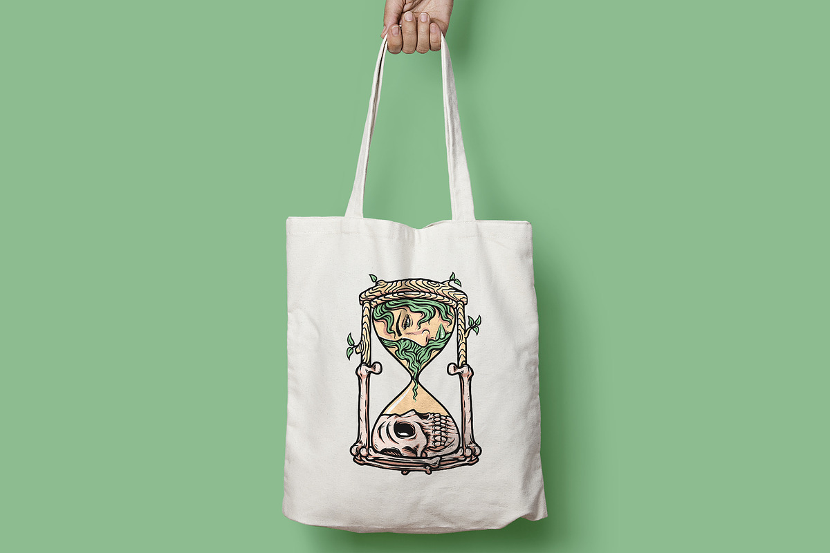 live and die inside the hourglass, a Person Illustration by gunaonedesign (Photo 4 of 4)