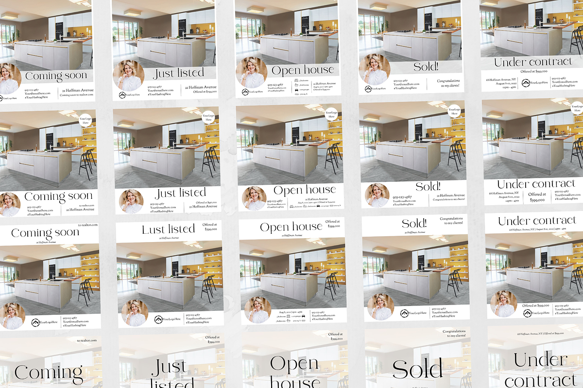 60 Real Estate Listing Posts Stories, a Social Media Template by ZoaniDesign (Photo 9 of 10)