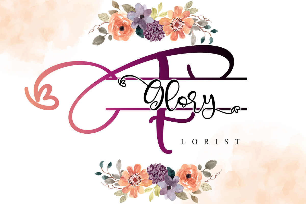 Angelinn Monogram, a Script Font by Letterara (Photo 2 of 12)