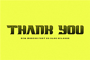 Black Generic Font, a Serif Font by alon kelakon (Thumbnail 4 of 4)
