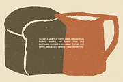 Coffee Break: 70 Coffee & Bakery Set, a Food Illustration by Veyla (Thumbnail 8 of 14)