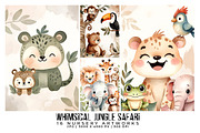 Whimisical Jungle Safari, a Decorative Illustration by Digital Art Creations (Thumbnail 3 of 7)