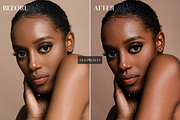 10 Dark Skin Lightroom Presets, a Preset Add-On by LWPRESETS (Thumbnail 2 of 9)