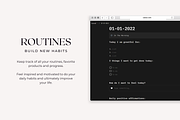 Dark Mode Notion Planner Template, a Templates & Theme by AestheticOrganizer (Thumbnail 7 of 9)