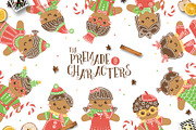 Cute Gingerbread Character Creator, a Person Illustration by Euonia Meraki (Thumbnail 4 of 10)