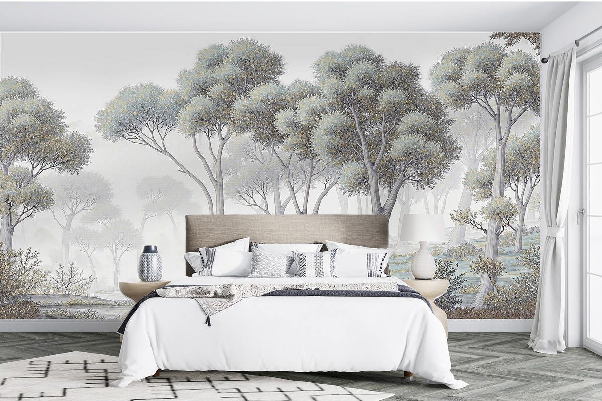 Abstract forest art set, an Illustration by fei long (Photo 6 of 10)