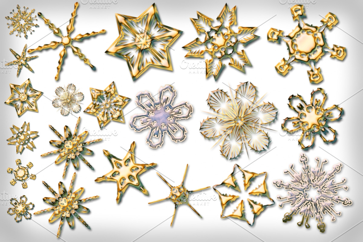 Snowflakes, an Illustration by MDD Designs (Photo 2 of 5)