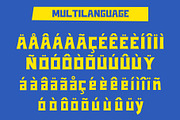 Balok Display Font, a Sans Serif Font by Pokal Studio (Thumbnail 6 of 9)