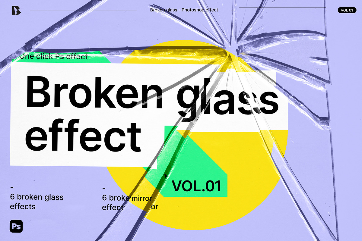 Broken glass effect, a Brushes & More by Bran. (Photo 1 of 9)