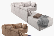 sofa SMANIA Beverly, a Furniture 3D Model by Alartimodels (Thumbnail 7 of 13)