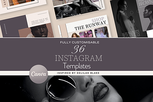 36 Fashion Instagram Templates