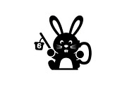 Cute Bunny Coffee Cup Vector Bundle, an Illustration by Designs_River (Thumbnail 3 of 49)