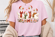 Cute Christmas Goose Family PNG, a Seasonal Illustration by Rose Art (Thumbnail 3 of 4)