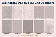 Distressed Paper Texture Overlays, a Texture Graphic by Brian Ritter Design (Thumbnail 7 of 14)