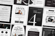 Coaching Ebook Template Canva Black, a Magazine Template by DigiPax (Thumbnail 3 of 11)