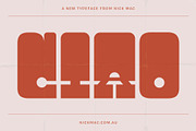 Il Conto - An Italian Wine Bar Font, a Slab Serif Font by Nick Mac (Thumbnail 10 of 10)