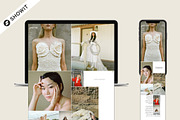 Minimal Showit Website Template, an App Template by Seventh Made (Thumbnail 1 of 4)