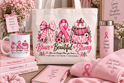 Breast Cancer Awareness Png Bundle, an Object Graphic by Daisy Design (Thumbnail 22 of 31)