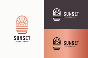 Sunset Travel & Hospitality Logo, a Branding & Logo Template by Design_Planet