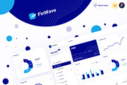 FinWave — Finance dashboard UI Kit, an UI Kit Template by Unidack Design (Thumbnail 1 of 22)
