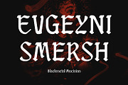 Burnhell - Blackletter Font, a Blackletter Font by AQR Studio (Thumbnail 2 of 8)