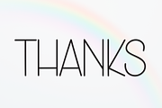 Simple Rainbow | Script Font, a Script Font by Scratchones (Thumbnail 8 of 8)