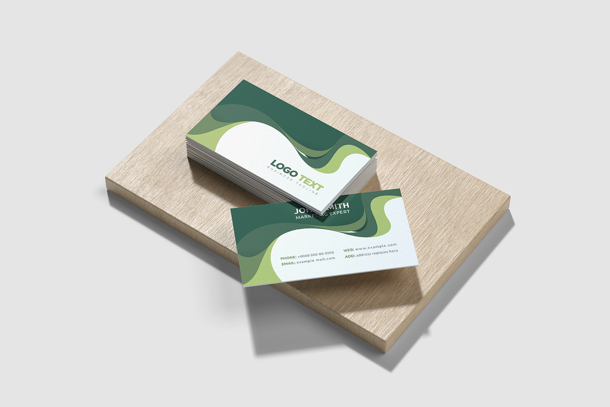 Unique Business Card Design, a Business Card Template by MRI STUDIO (Photo 8 of 10)