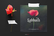 Maboth Typeface, a Blackletter Font by alit design (Thumbnail 5 of 16)