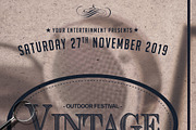 Vintage Night  | 3in1 Flyer Template, a Flyer Template by GIGA-TEMPLATE (Thumbnail 6 of 7)