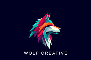 Wolf Vector Logo For Sale!