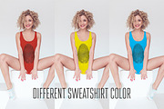 Female Tank-Top Mock-Up, a Shirt Mockup by Freeman Studio (Thumbnail 3 of 13)