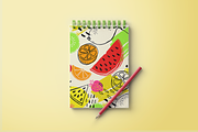 Fruit set, an Illustration by ms Julia Nova (Thumbnail 6 of 6)
