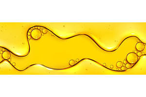 Flowing yellow oil liquid texture, an Object Illustration by art PVP - market