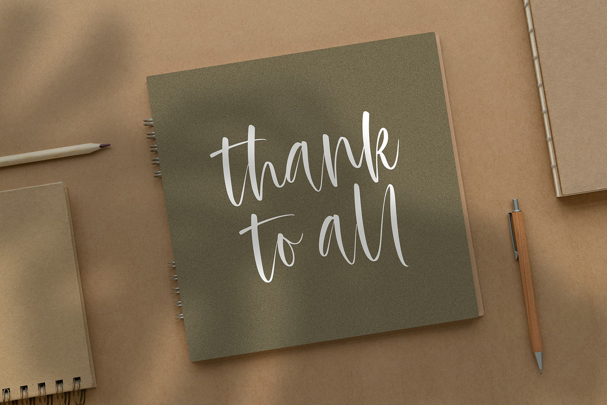 Bohemis Handwritten Font, a Script Font by Letteralle Studios (Photo 10 of 10)
