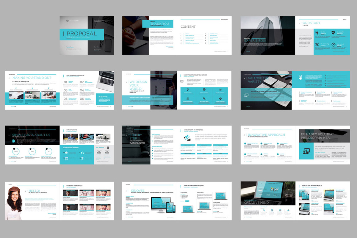 Proposal, a Brochure Template by Sabin (Photo 13 of 15)