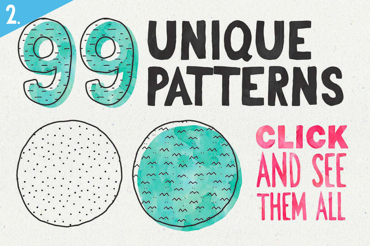 Unlimited Seamless Pattern Bundle, a Pattern Graphic by Vitek Graphic (Photo 4 of 7)